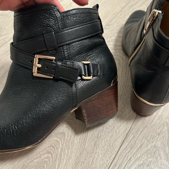 Coach black leather ankle boots - Picture 5 of 9